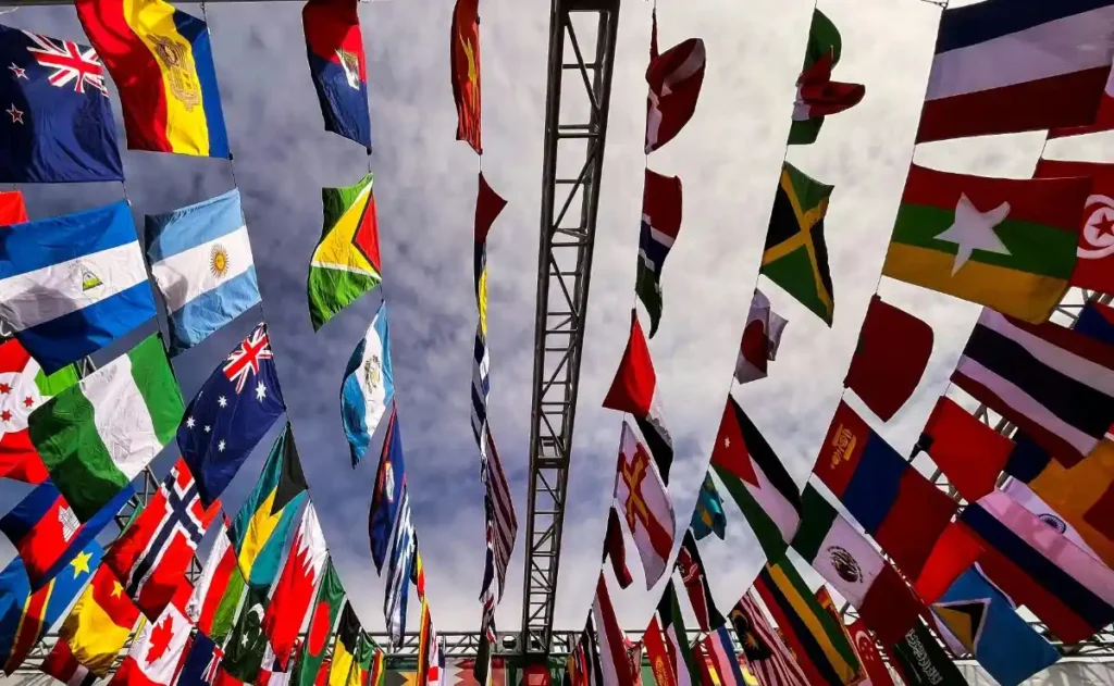 flags of countries of the world full list