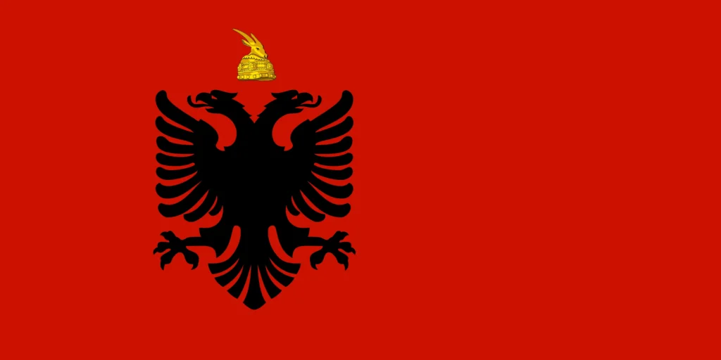 Albania Country Flag - most interesting country flag